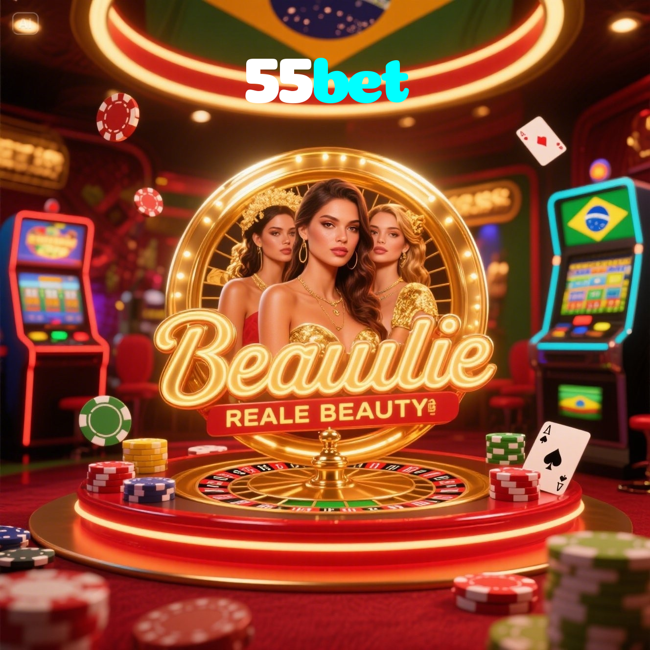 55bet：O cassino online mais seguro para apostar no futebol e jogar blackjack!