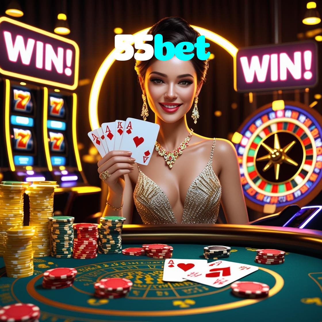 55bet：Apostas ao vivo no futebol e prêmios em jogos como blackjack e roleta!
