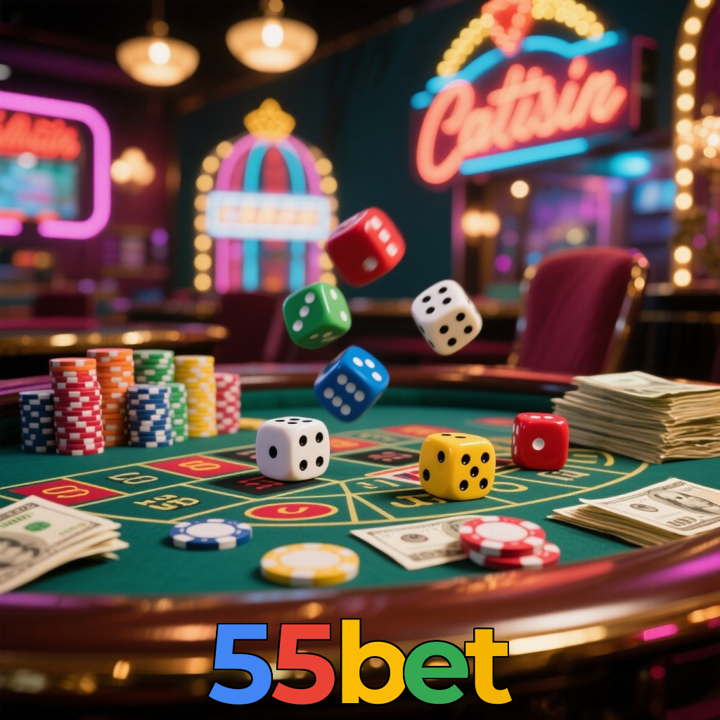55bet：O melhor cassino para apostar no futebol e ganhar em jogos de roleta!