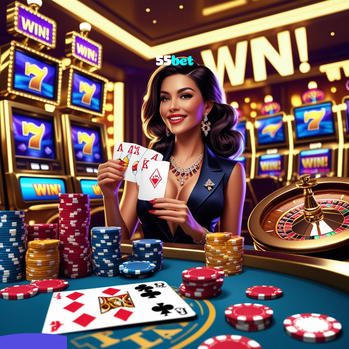 55bet：Sinta a emoção de ganhar no blackjack! Aposte agora!