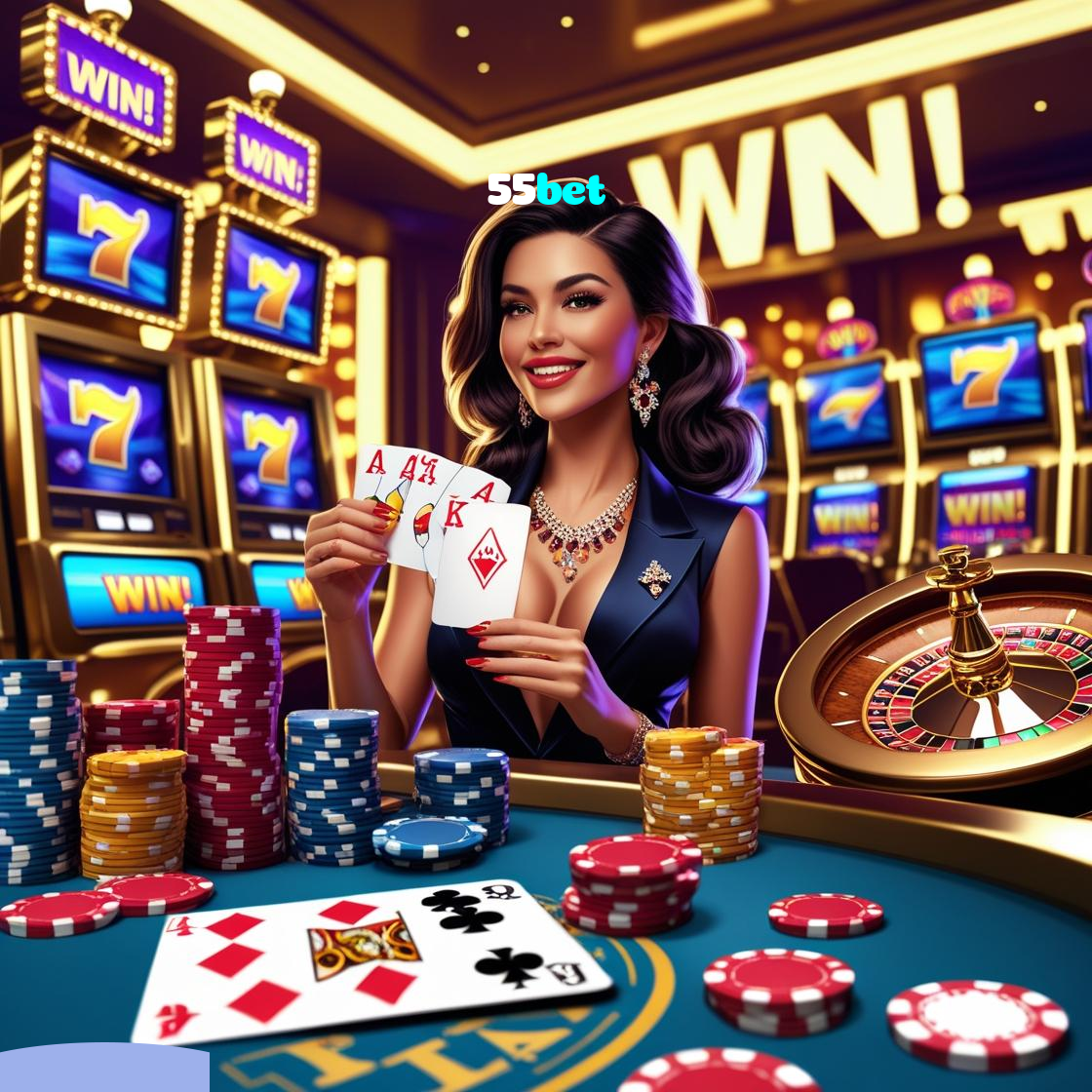 55bet：Divirta-se com poker, blackjack e aposte no futebol online!