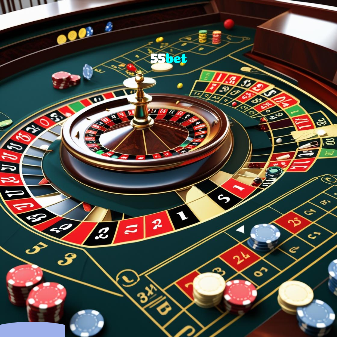 55bet：Aposte nas roletas e mostre que a sorte está com você!